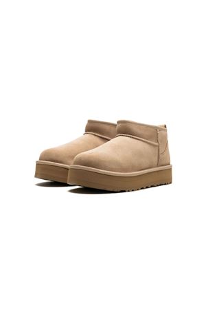 beige leather ankle-boots UGG KIDS | 1157791KSAN